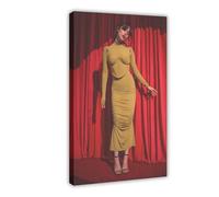 MHFDC Actress Jenna Ortega Canvas Poster Frame-style 24x36inch(60x90cm)