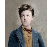 MHFFDYIV Famous Illustration Wall Art Poster Artwork Portrait of Arthur Rimbaud Based on Carjat's Photo by Etienne Carjat Poster Print for Hallway Decor 60x90cm