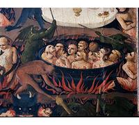 MHFFDYIV Famous Painting Modern Print Mural Art Hell the Souls of the Damns Subjected to Torture in the Circles of Hell by Fra Angelico Canvas Print for Wall Decor 60x90cm