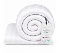 MHG Living 1.5 Tog Summer Duvet - Lightweight Striped Microfibre Duvet, Breathable & Hypoallergenic