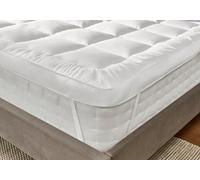 MHG Living 1200 GSM Mattress Topper King Bed (150 x 2000 cm) - Ultra Soft Quilted Microfibre Topper | Hypoallergenic, Breathable, Elastic Corner Straps | Machine Washable | Made in UK