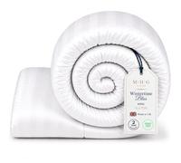 MHG Living 13.5 Tog Winter Microfibre Duvet - King (230x220cm) - Extra Warm Hollowfibre Quilt for Cold Weather - Hypoallergenic, Breathable & Machine Washable Bedding