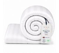 MHG Living 15 Tog Winter Duvet - Hotel Quality Striped Microfibre Duvet, Breathable & Hypoallergenic