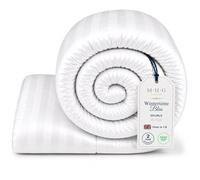 MHG Living 15 Tog Winter Microfibre Duvet - Double (200x200cm) - Heavyweight Extra Warm Hollowfibre Quilt for Cold Nights - Hypoallergenic, Breathable & Machine Washable Bedding