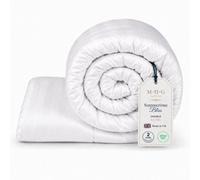 MHG Living 4.5 Tog Summer Duvet - Lightweight Striped Microfibre Duvet, Breathable & Hypoallergenic - Double