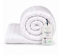 MHG Living 4.5 Tog Summer Duvet - Lightweight Striped Microfibre Duvet, Breathable & Hypoallergenic - Single