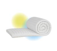 MHG Living Cool Summer King Duvet 7.5 Tog- Lightweight, Breathable & Hypoallergenic Quilt for Hot Sleepers - Soft Microfibre Cover, UK Made, Machine Washable Bedding (220 x 230cm, White)