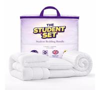MHG Living Small Double Duvet 10.5 Tog| All Season Student Bedding Bundle | Duvet, Mattress Topper & 2x Pillows | Made in UK | Hypoallergenic, Anti-Allergy, Breathable & Machine Washable