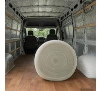 MHG Textiles Campervan Insulation Roll - 5M x 370mm x 50mm - Non-Itch Polyester Thermal Van Lining - Moisture Resistant, Easy DIY Install, Energy Efficient Insulation for Campervans