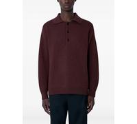 Mhl By Margaret Howell buttoned knitted polo shirt - Brown S-M-L-XL