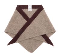 MHL by Margaret Howell Men's Tipped Scout Scarf Pebble/Mahogany