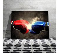 MHLCMG Canvas Painting Boxing Gloves Pictures Wall Art Modern Poster Art Print Picture Wall Living Room Bedroom Decor No Frame (50 x 80 cm)