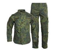 MHNFGDSE Men's Tactical Suit Hunting Combat BDU Uniform Suit Shirt And Pants Rip-Stop Uniforms Airsoft Clothing War Game Army Multicam Military Paintball BDU Hunting Shooting Camo Gear,H,L