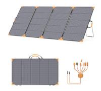 MHPOWOS 400W Bifacial Portable Solar Panel, 36V N Type 16BB Solar Charger | Lightweight Foldable Solar Panel IP68 Waterproof for Camping Motorhomes, Power Station, Outdoors