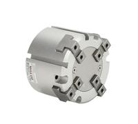 MHS2/MHS3/MHS4 Series 2/3/4 Finger Pneumatic Gripper Replacement Double Action Rotating Cylinder 16D/20D/25D/32D/40D/50D(MHS4,16D)