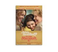 MHSSGHG Are You There God It's Me, Margaret Poster Print Wall Room Decoration Art Decoration Canvas Poster Aesthetic Poster for Bedroom Living Room Wall12x18inch(30x45cm) Unframe-style