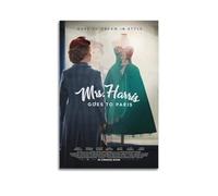MHSSGHG Mrs. Harris Goes to Paris Poster Print Wall Room Decoration Art Decoration Canvas Poster Aesthetic Poster for Bedroom Living Room Wall08x12inch(20x30cm) Unframe-style