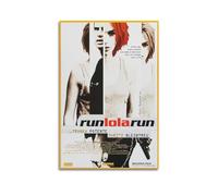 MHSSGHG Run Lola Run Poster Print Wall Room Decoration Art Decoration Canvas Poster Aesthetic Poster for Bedroom Living Room Wall16x24inch(40x60cm) Unframe-style