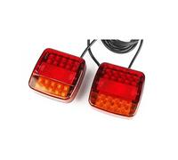 MHTGD Car Rear Lights Rear Towing Tail Light Trailer Brake Stop License Number Plate Reflector