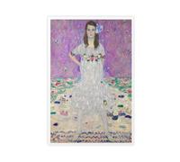 MHTHFD Mäda Primavesi by Gustav Klimt, 1913 Symbolism Portrait Print Canvas Poster Bedroom Decor Landscape Office Room Decor Gift 12x18inch(30x45cm)