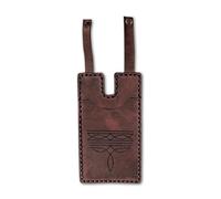 MHUANGJYI Custom Personalized Boot Wallet Women, Western Boot Wallet with Snap Strap,Leather Boots Wallets, Small Minimalist Wallets with Snap Fastening, brown