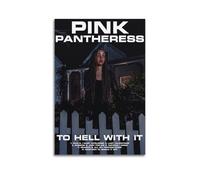 MHUYGGU PinkPantheress Album To Hell With It Poster Decorative Canvas Poster Wall Art Decor Living Modern Family Bedroom Decoration Poster 12x18inch(30x45cm) Unframe-style