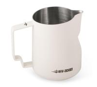 MHW-3BOMBER 450ml/15.2oz Milk Frothing Pitcher Espresso Steaming Pitcher Stainless Steel Milk Frother Cup Barista Latte Art Round Spout P6006W
