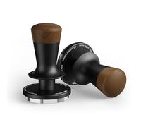 MHW-3BOMBER 58mm Coffee Tamper, Espresso Spring Loaded Tamper with Ripple Base, Coffee Hand Tampers fit 58.35 mm Portafilter, Self Leveling Espresso Machine Tampers for Barista,T7124