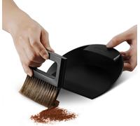 MHW-3BOMBER Small Coffee Brush, Hand Broom and Dustpan Set, Magnetic Small Brush and Dustpan Set Soft Bristles, Dust Pan Brush for Home Kitchen Coffee Counter Office, B5188B