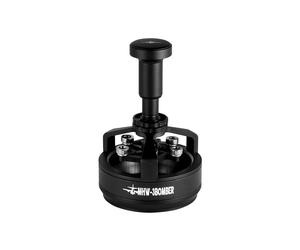 MHW-3BOMBER Yu Cyclone WDT Tools Espresso Stirrer, Distribution Tool for Barista, 0.25 mm, 14 Needles, Espresso Coffee Stirrer, 58.35 mm, Black, Model: T5849-OS