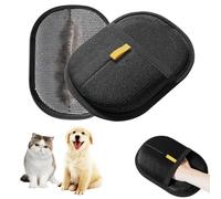 MHwan Pet Hair Remover Glove, Pack of 2 Automatic Detection Electrostatic Cat Hair Remover, Thickened, No Dead Corners for Hair Removal, Easy to Clean and Use