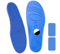 MHYALUDO Compatible with Airtag Protective Cover Insoles for Kids and Seniors,Compatible with Airtag Insoles to Help You Find Your Family Faster, Track Your Steps and Shoes -Size 230mm Blue