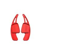 MHYESA 2 Pcs Car Sports Steering Wheel Shift Paddle Shifter for A4 for B9 for A8 for Q5 for Q7 for S5 for A7 for TT 2016-2022 Shift Paddle(Red)