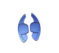 MHYESA 2 Pcs Car Steering Wheel Shift Paddle Shifter Extended for A3 for A4 for A5 for A6 for A7 for A8 Shift Paddle(Blue)
