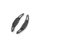 MHYESA 2Pcs Aluminum Car Steering Wheel Gear Shift Paddle Extension Shifter for 2018 2019 2020 for Toyotaes for Shift Paddle(Black)