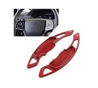 MHYESA Car Steering Wheel Paddle Shifter Extension for Accord for CR-V for Civic 10th for Odyssey Spirior for Pilot for Acura Shift Paddle(Carbon Fiber Red)