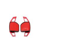 MHYESA for A3 for A4 for A4L for A5 for A6 for A7 for A8 for Q3 for Q5 for Q7 Car Sports Steering Wheel Shift Paddle Extension Shift Paddle(Red)