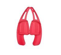 MHYESA for A4 for B9 for A5 for Q2 for Q7 for S3 2016 2017 2018 Car Shifter Paddle Extension Steering Wheel Gear Shift Shift Paddle(Red)