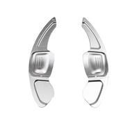 MHYESA for MK2 for Variant for Golf7 for Alltrack for T-Cross for Passat Car Steering Wheel Shift Paddles Shifter Extension Shift Paddle(Silver)