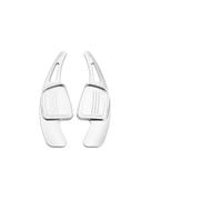 MHYESA for S3 for S5 for SQ2 for SQ5 for TT for A3 for 8V for A4 for A5 Car Steering Wheel Paddles Extension Quick Shifter Shift Paddle(Silver)