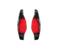 MHYESA Paddle Shifter Cover Extensions for A3 RS3 A4 B9 S4 A5 RS6 R8 A6 A7 Q3 A8 Q5 S5 Q7 S6 TT S7 TTS S8 Carbon Fiber Steering Wheel Shift Paddle Extension(A Forged Carbon Fiber Black)