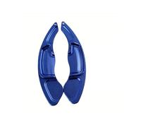 MHYESA Paddle Shifter Cover Extensions for Accord Euro 8th Gen 2008 2009 2010 2011 2012 Odyssey Acura ILX Car Steering Wheel Paddle Shift Extension Stickers(Blue)