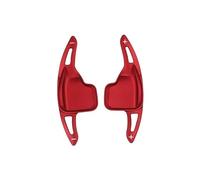 MHYESA Paddle Shifter Cover Extensions for BMW F30 F31 F32 F10 F20 F22 F15 F16 X1 X3 X4 X5 X6 2Pcs Aluminum Car Steering Wheel Shift Paddle Shifter Extension(Red)