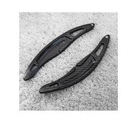 MHYESA Paddle Shifter Cover Extensions for Cayenne Carrera 911 718 991 Spyder 918 Cayman 2016 2017 2018 2019 2020 2021 Car Steering Wheel Shift Paddle Extend Shifters(Carbon Fiber Black)