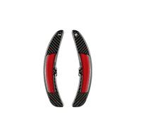 MHYESA Paddle Shifter Cover Extensions for Panamera Cayenne 911 Carrera 991 Boxster/Cayman 718 2016-2017 Carbon Fiber Steering Wheel Paddle Shift(Black)