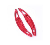 MHYESA Paddle Shifter Cover Extensions for Panamera Cayenne Carrera 991 Car Steering Wheel Shift Paddle Shifter Extension 2pcs(Red)