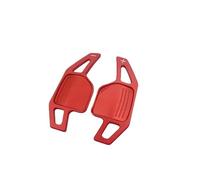 MHYESA Paddle Shifter for A3 for A4L for A5 for A6L for Q3 for Q5 for 8P for R8 Car Steering Wheel Paddles Extension Styling Shift Paddle(Red)