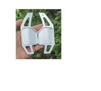 MHYESA Paddle Shifter for A4 for B8 for A3 for 8P for S3 for A5 for A6 for S6 Car Steering Wheel Paddles Extension Styling Shift Paddle(Fit Type A Silvery)