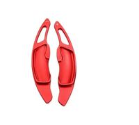 MHYESA Shift Paddles for Subaru for XV for Legacy for Forester for Outback for Impreza Car Steering Wheel Shifter Extend Sticker Styling Shift Paddle(Red)