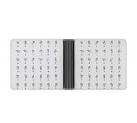 MHYRAC Coin Pocket, Sign Language Alphabet Leather Wallet, Bifold Credit Card Leather Slim Purse